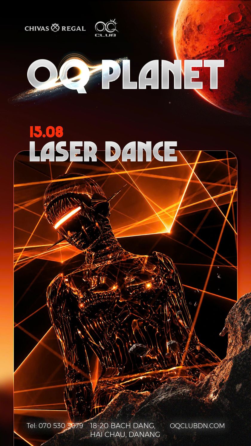 Poster Laser Dance 15.08